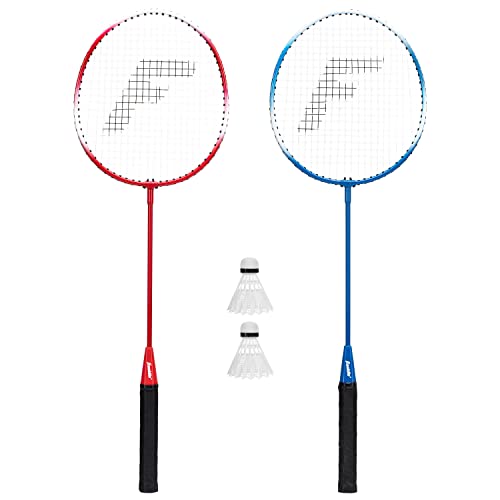 Franklin Sports Badminton Racket + Birdie Set - Replacement Badminton Equipment for Kids + Adults -...