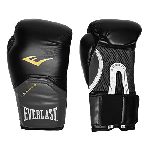 Everlast Pro Style 8-Ounce Training Gloves (Black)