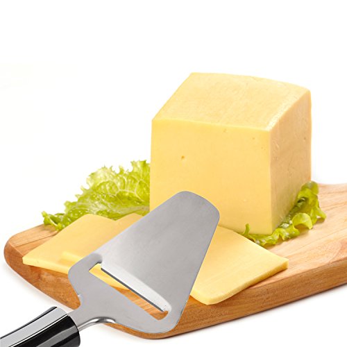 Cheese Slicer Stainless Steel Cutter - Perfect Slices with Once Gesture - Satisfaction Guarantee -...