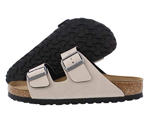 Birkenstock Arizona Stone Birko-Flor Pull Up 44 (US Men's 11-11.5, US Women's 13-13.5) Regular