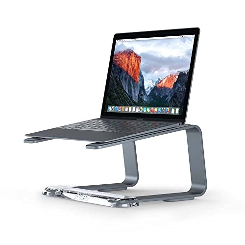 Griffin Elevator Laptop Stand - Ergonomic Computer Riser & Laptop Mount Made of Sturdy Brushed...