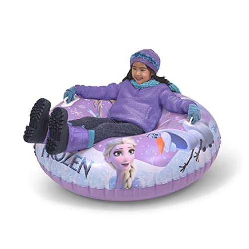 GoFloats Winter Snow Tube - Inflatable Sled for Kids and Adults (Choose from Unicorn, Disney's...