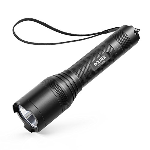 Anker Rechargeable Bolder LC90 LED Flashlight, Pocket-Sized Torch with Super Bright 900 Lumens CREE...