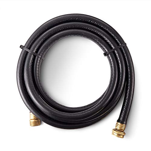 Suncast Outdoor Hose Extension 10 Feet-for Industrial or Domestic, Use in Your Yard or Garden, Black