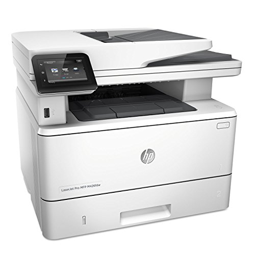 HP LaserJet Pro M426fdw All-in-One Wireless Monochrome Laser Printer with Double-Sided Printing,...