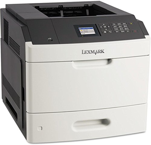 Lexmark MS810n Monochrome Laser Printer with Toner, Imaging Unit, and Power Cord