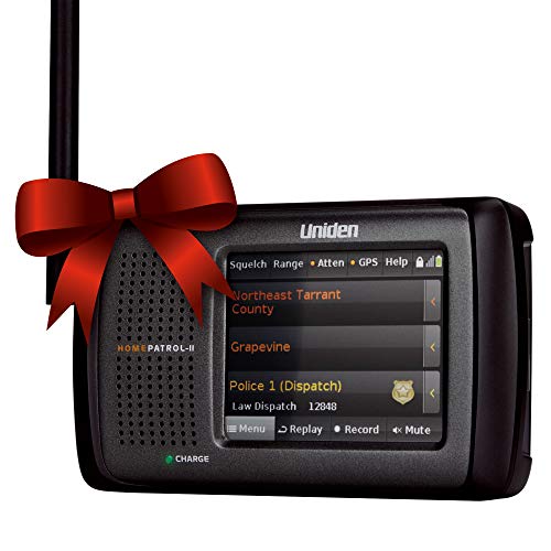 Uniden HomePatrol-2 Color Touchscreen Simple Programing Digital Scanner, TrunkTracker V and S,A,M,E,...