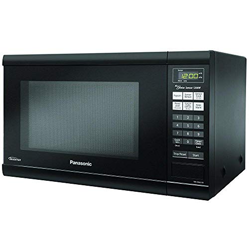 Panasonic Countertop with Inverter Technology and Genius Sensor Microwave Oven, 1.2 cft, Black