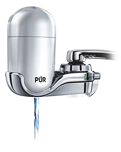 PUR Faucet Mount Water Filtration System, Gray – Vertical Faucet Mount for Crisp, Refreshing...