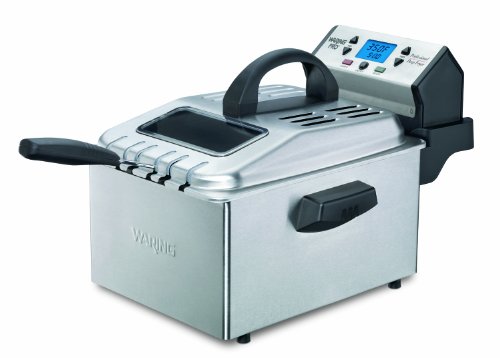 Waring Pro DF280 Professional Deep Fryer, Brushed Stainless [DISCONTINUED]