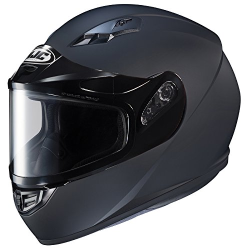 HJC Helmets - 131-614 CS-R3SN Unisex-Adult Full Face Snow Helmet with Framed Dual Lens Shield (Matte...