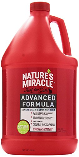 Nature's Miracle Just for Cats Advanced Stain And Odor Formula 128oz (Gallon)