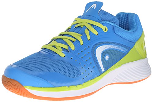 Head Men's Sprint Pro Indoor Low Shoe, Blue/Lime, 10 M US