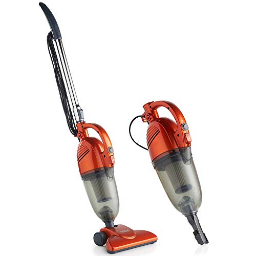 VonHaus 2 in 1 Stick & Handheld Vacuum Cleaner - 600W Corded Upright Vac with Lightweight Design,...