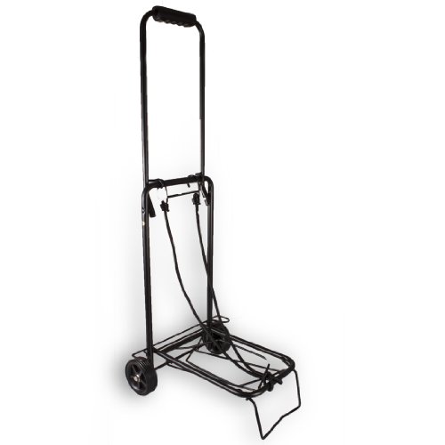 World's Best TravelKart Travel Luggage Cart, Black