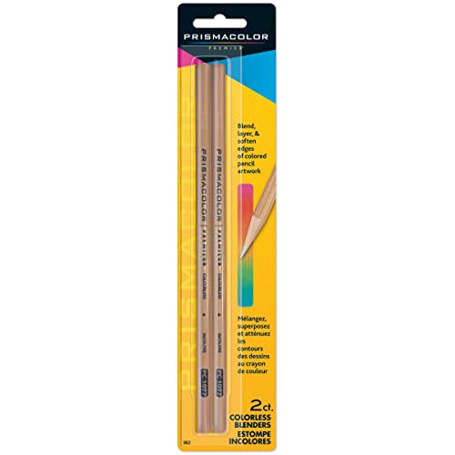 Prismacolor 962 Premier Colorless Blender Pencils, 2-Count