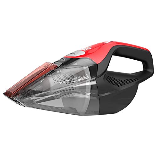 Dirt Devil Plus 16V Quick Flip Pro Cordless 16 Volt Lithium Ion Bagless Handheld Vacuum Cleaner, Red...