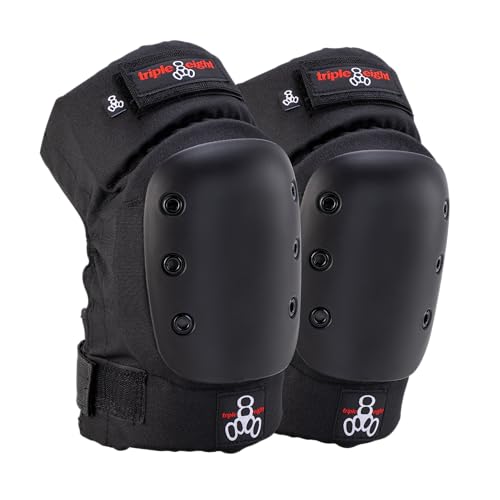 Triple Eight KP 22 Heavy-Duty Skateboarding Knee Pads (Pair)