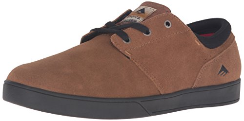 Emerica Men's The Figueroa Skateboarding Shoe, Brown/Black, 9.5 M US