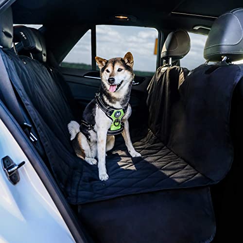 BarksBar Pet Car Seat Cover with Seat Anchors for Cars, Trucks and SUV's, Water Proof and Non-Slip...