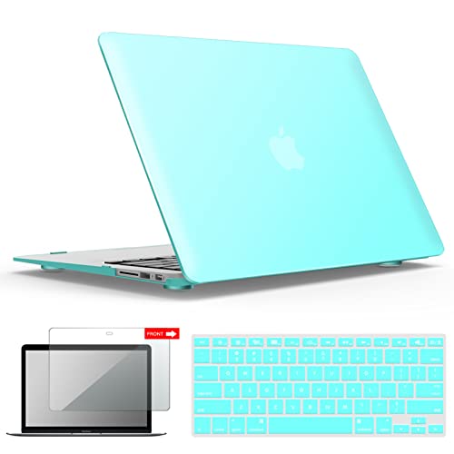 IBENZER Compatible with Old Version MacBook Air 13 Inch Case (2010-2017 Release), Plastic Hard Shell...