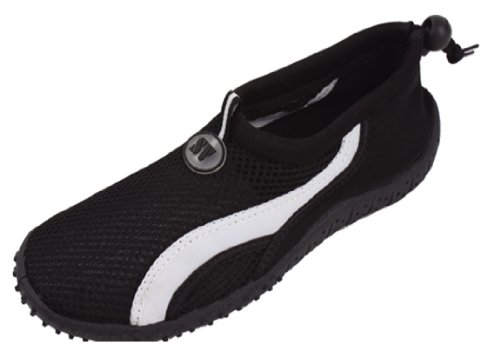 The Wave Womens Water Shoes Aqua Socks Pool Beach Blk-6