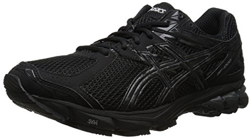 ASICS Men's GT-1000 3 2E Running Shoe,Black/Onyx/Lightning,12 2E