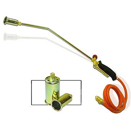 Propane Torch With 2 Extra Nozzle Ice Melter Weed Burner Roofing Torch