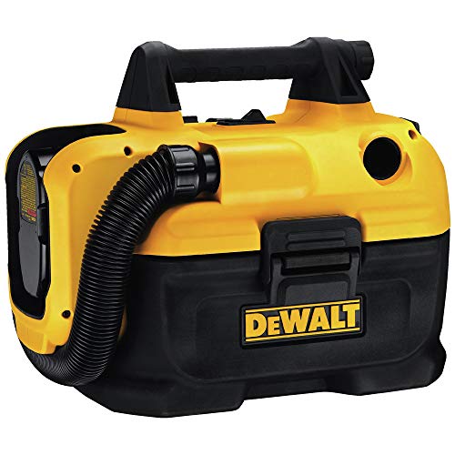 DEWALT 20V MAX Cordless Wet-Dry Vacuum, Portable Shop Vac, 2 Gallon Tank Capacity, Tool Only...