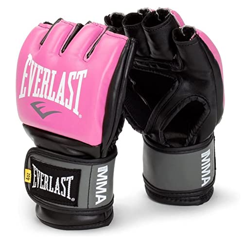 Everlast Pro Style MMA Flexible Synthetic Leather Grappling Mitt Work Training Gloves with Full...