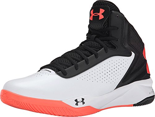 Under Armour Mens UA Micro G¿ Torch White/Black/After Burn 11.5 D (M)