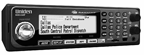Uniden BCD536HP HomePatrol Series Digital Phase 2 Base/Mobile Scanner with HPDB and Wi-Fi. Simple...