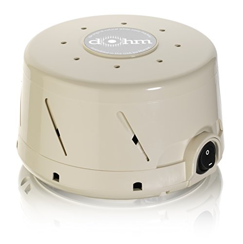 Marpac Dohm-SS Single Speed All-Natural White Noise Sound Machine, Actual Fan Inside, Tan