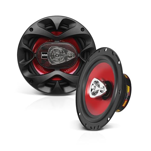 BOSS Audio Systems CH6530 Chaos Series 6.5 Inch Car Door Speakers - 300 Watts (Pair), 3 Way, Full...