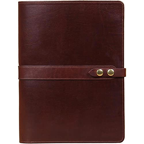 Col. Littleton Full-Grain, American Steerhide Leather Portfolio No.18, Padfolio Folder | Handcrafted...