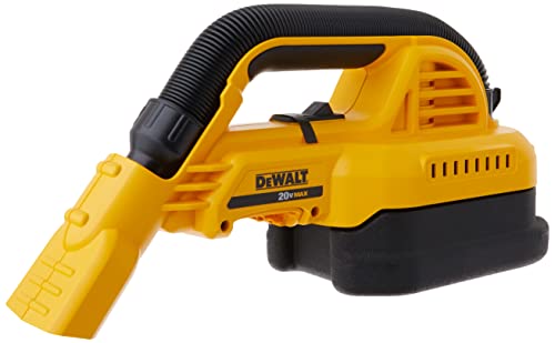 DEWALT 20V MAX Hand Vacuum, Cordless, For Wet or Dry Surfaces, 1/2-Gallon Tank, Washable Filter,...