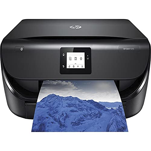 HP ENVY 5055 Wireless All-in-One Color Photo Printer, HP Instant Ink, Works with Alexa (M2U85A)