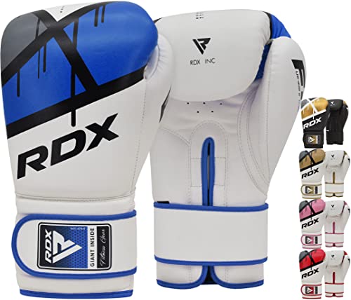 RDX Boxing Gloves EGO, Sparring Muay Thai Kickboxing MMA Heavy Training Mitts, Maya Hide Leather,...
