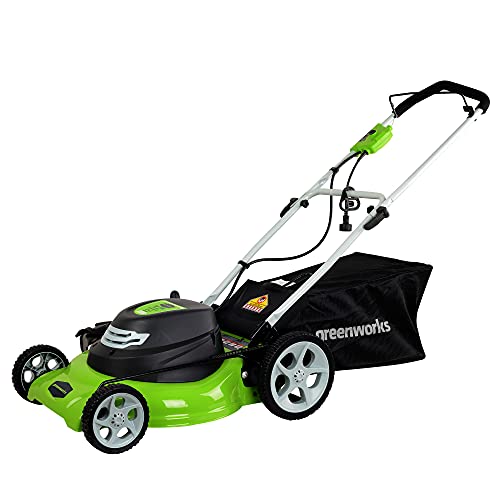 Greenworks 12 Amp 20' Corded Lawn Mower, 25022