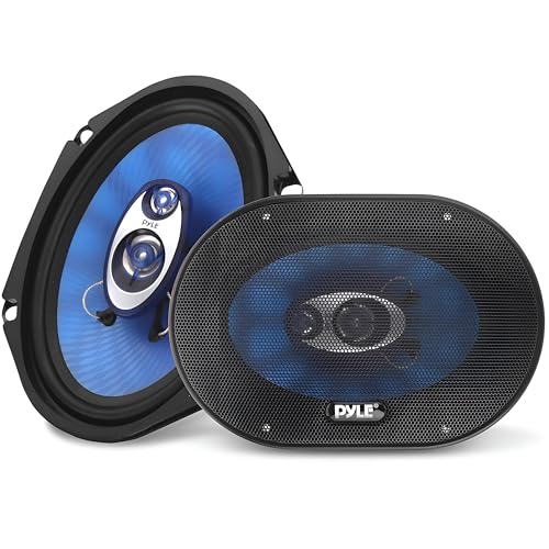 Pyle 6.5' Three-Way Sound Speaker System-180 W RMS/360W Power Handling w/4 Ohm Impedance and 3/4''...