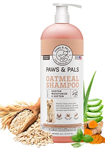 6-in-1 Dog Shampoo and Conditioner for Itchy Skin, Made in USA - 20oz Vet Formula Natural Medicated...