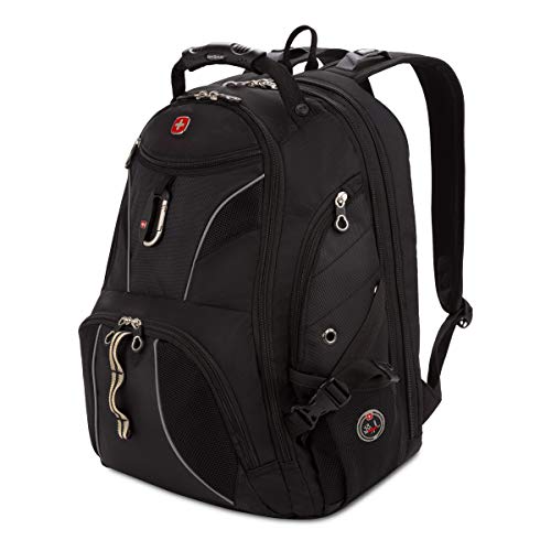 Swiss Gear SA1923 Black TSA Friendly ScanSmart Laptop Backpack - Fits Most 15 Inch Laptops and...