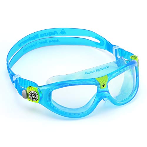 Aqua Sphere Seal Kid 2 Swim Goggle, Clear Lens / Aqua