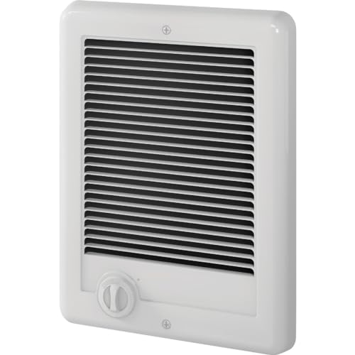 Cadet Com-Pak Electric Wall Heater Complete Unit with Thermostat (Model: CSC101TW, Part: 67508),...