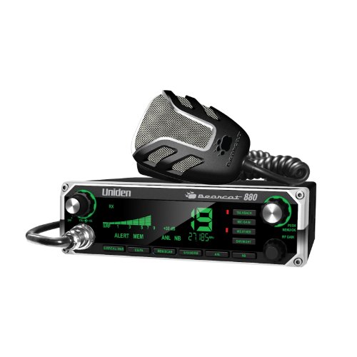 Uniden BEARCAT 880 CB Radio with 40 Channels and Large Easy-to-Read 7-Color LCD Display with...