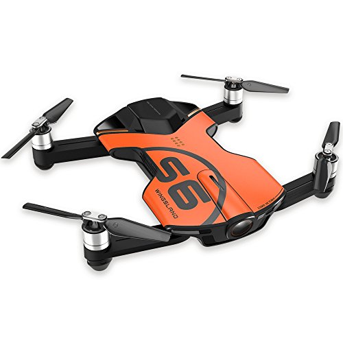 WINGSLAND S6 Pocket 4K Camera Selfie Drone with 3 Batteries,Extra Powerful for Extended Shooting...