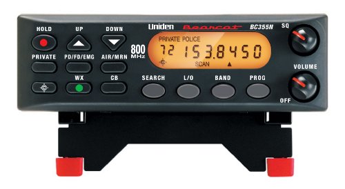 Uniden BC355N 300-Channel Base/Mobile Scanner, Close Call Capture, Pre-programmed Search...