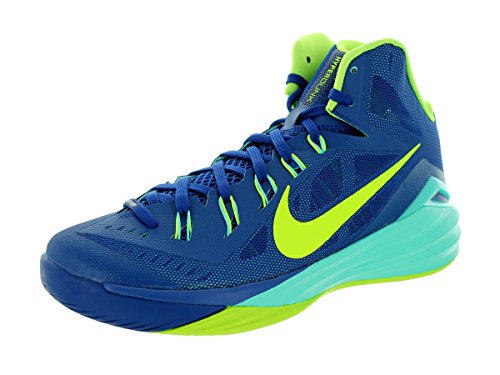 Nike Men's Hyperdunk 2014 Gym Blue/Volt/Hyper Turq Basketball Shoe 11.5 Men US