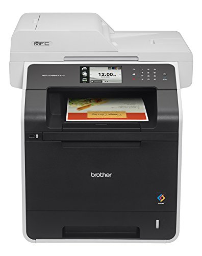 Brother Printer MFC-L8850CDW Wireless Color Laser Printer with Scanner, Copier and Fax, Amazon Dash...