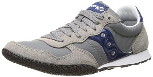 Saucony Originals mens Bullet Sneaker , Grey/Blue , 5 M US